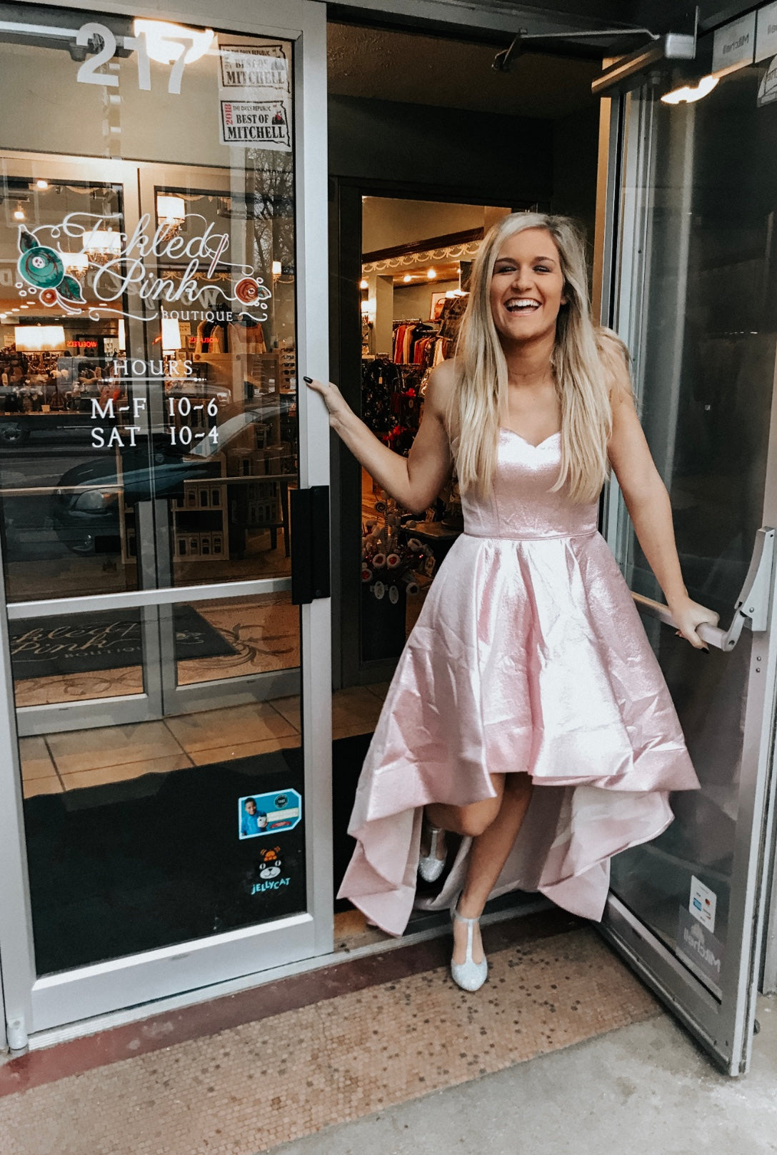 Prom Dress Shopping - Tickled Pink Boutique The Vault Clothing Co. Prom Dress Shopping - Tickled Pink Boutique The Vault Clothing Co.