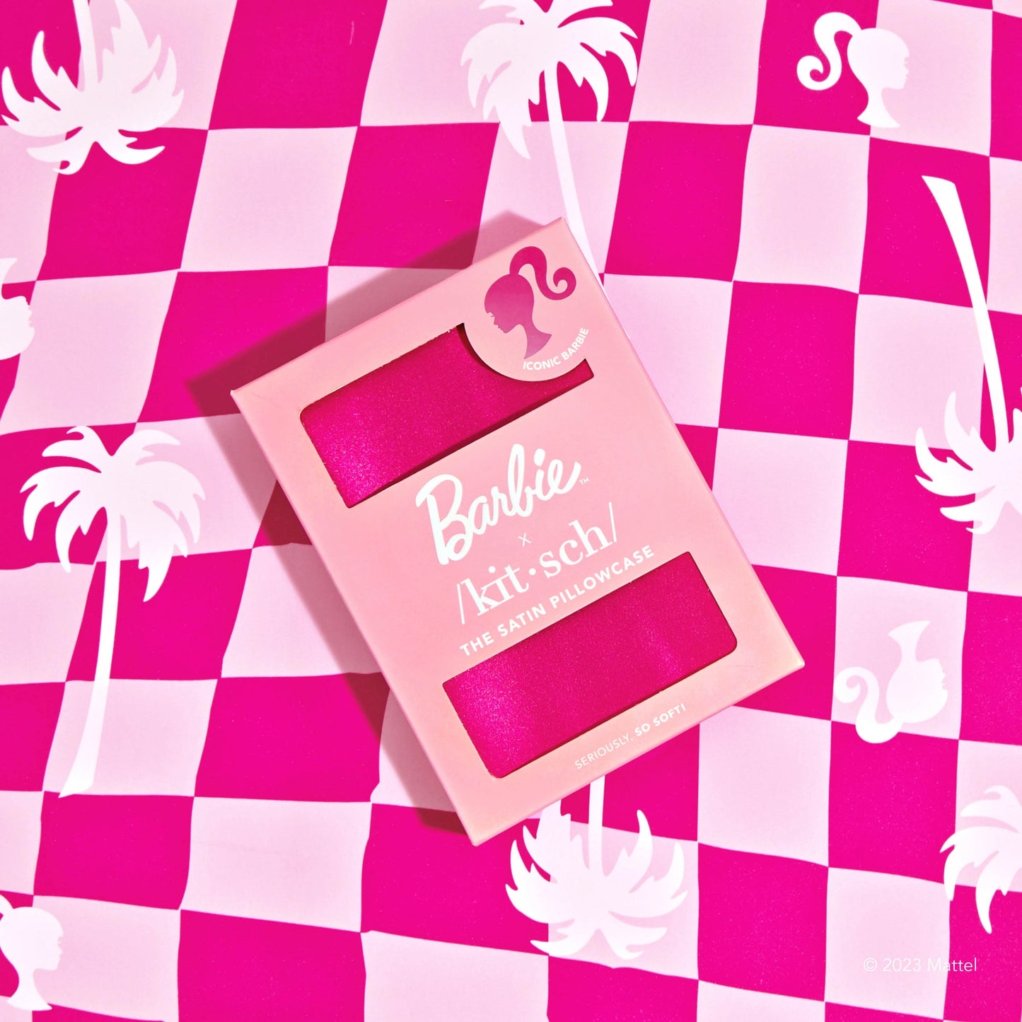 Barbie x Kitsch Satin Pillowcase | Iconic Barbie