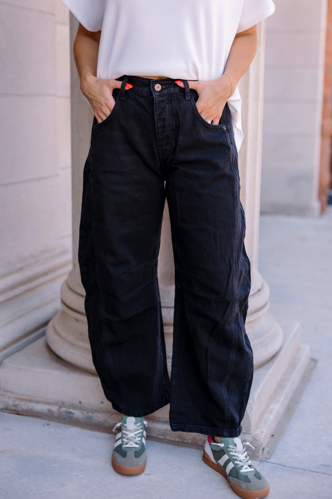 Free People: Good Luck Mid-Rise Barrel
