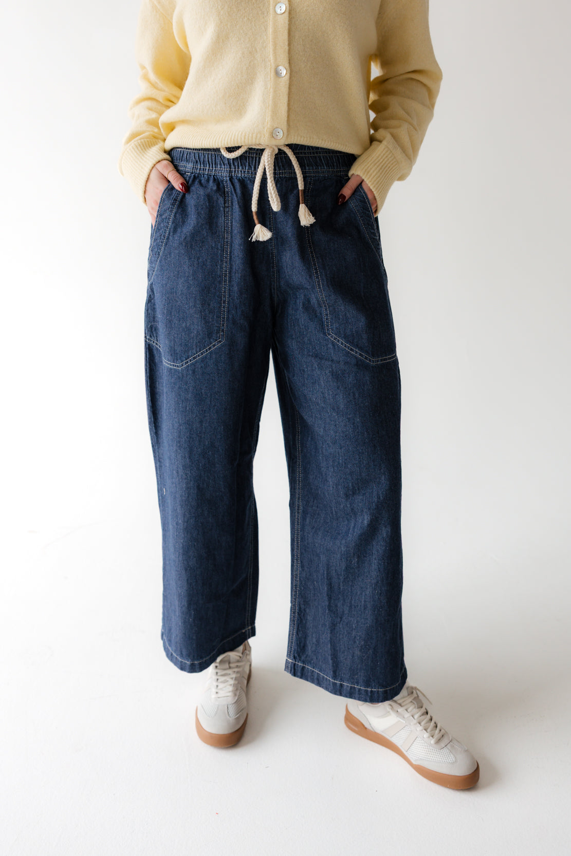 Free People Easy Peasy Pull-On Jeans M / Cruise Control