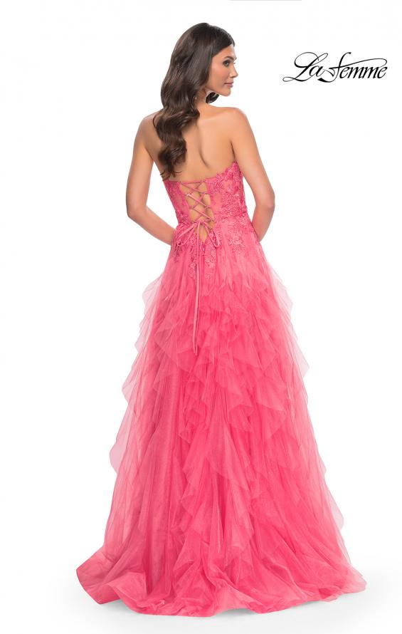 open lace back dress Ladivine CC2279