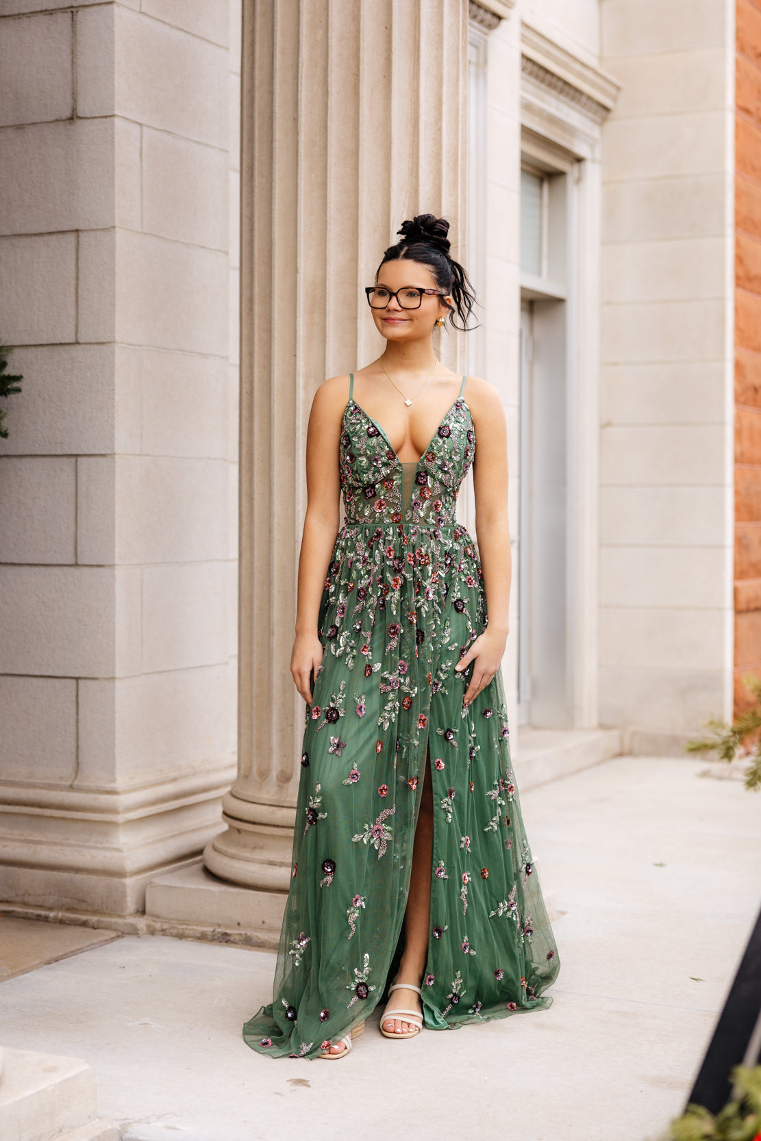 Prom Dress 4353 | Sage Green Prom Dress 4353 | Sage Green