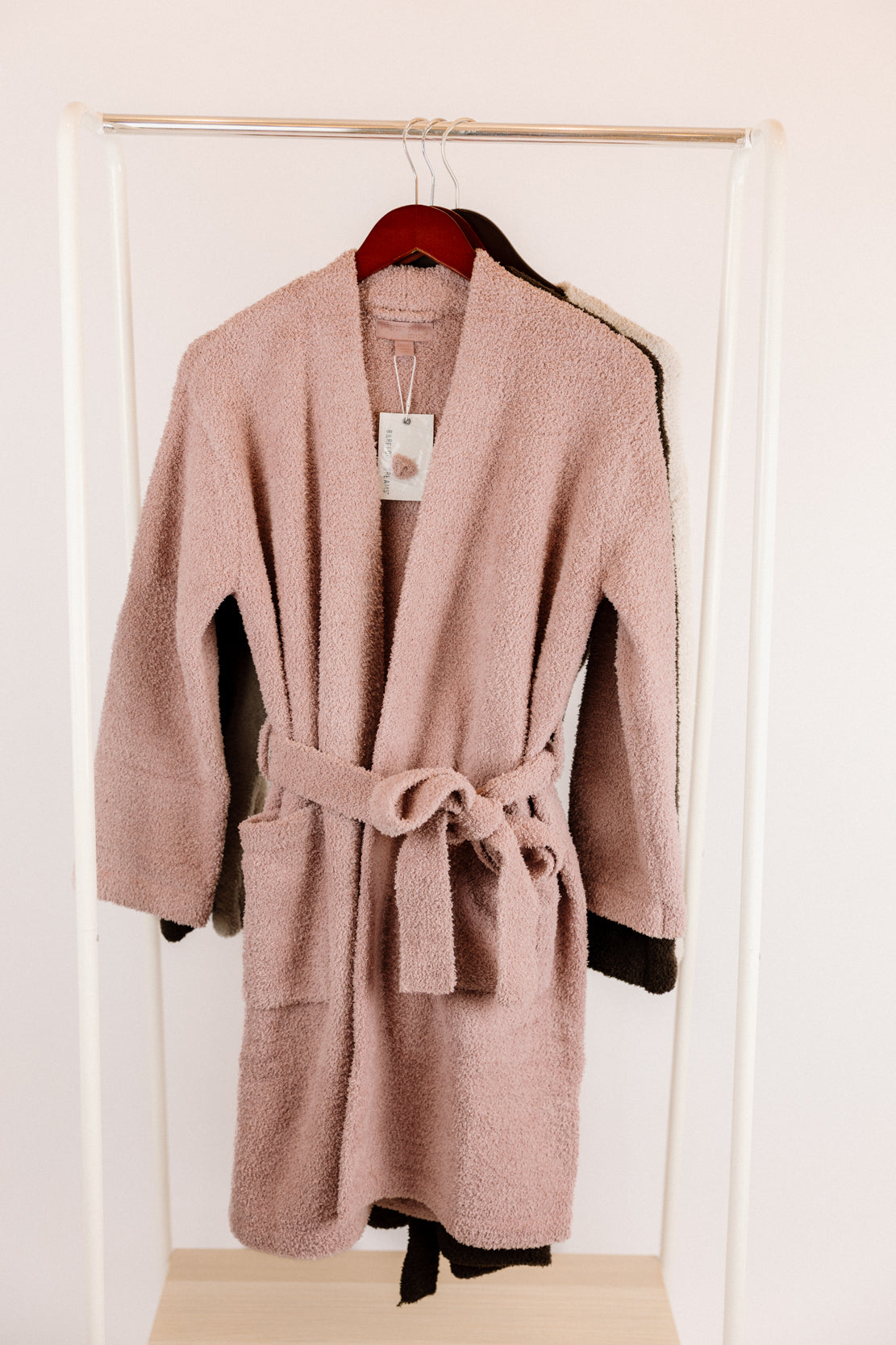 Barefoot Dreams Solid Robe | Teaberry – The Vault Clothing Co.