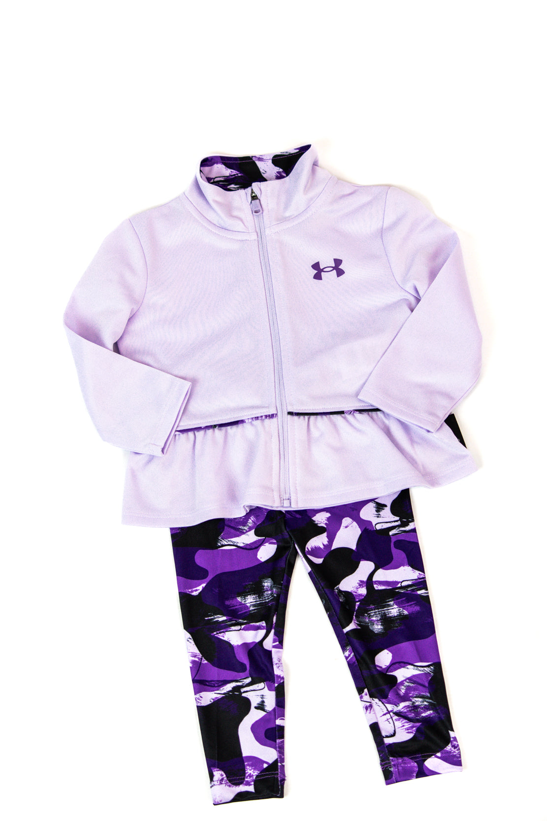 Under Armour Full Zip Set Salt Purple