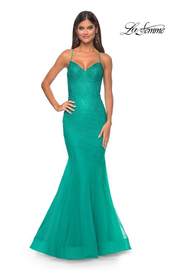 La Femme 32273 Prom Dress | Formal Dress Shops 6 / Jade La Femme 32273 Prom Dress | Formal Dress Shops 6 / Jade