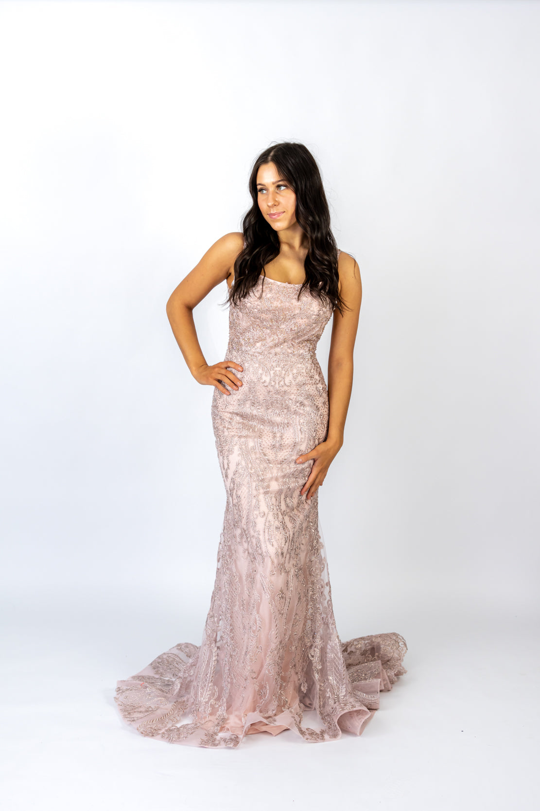 blush prom dresses Prom Dress 54165