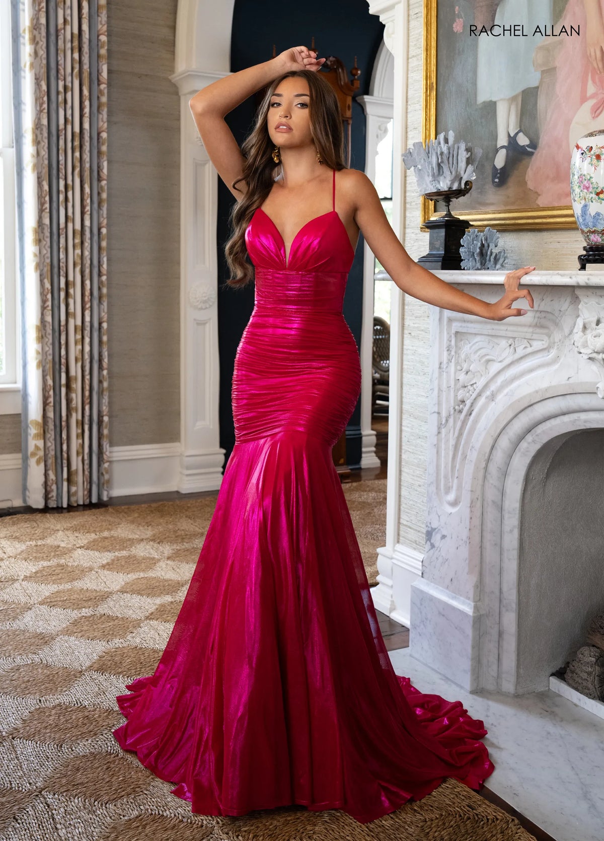 red and pink prom dress 71040 COLOR:marlow gingham best-eoysale1226-1229 making it ideal for Baby Embroidered Organza Dress