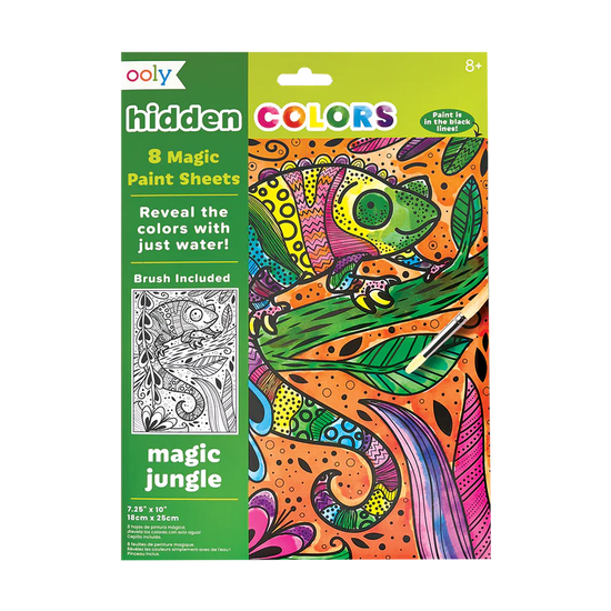 Hidden Colors Magic Paint Sheets 161-092