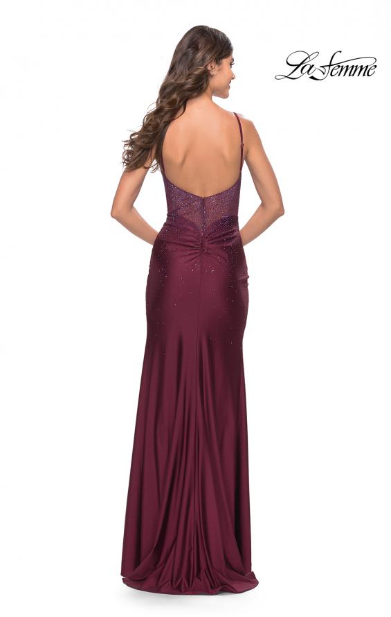 strapless open back dress 16709 main image 0