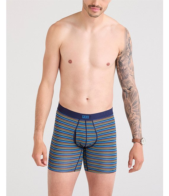 Vibe Xtra Boxer Brief | Mini Rugby Lake Blue