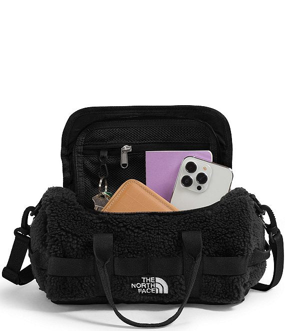 Base Camp High Pile Mini Bag | Black/White