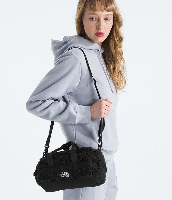 Base Camp High Pile Mini Bag | Black/White
