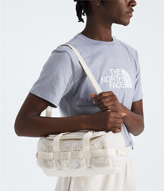 Base Camp High Pile Mini Bag | White Dune/White