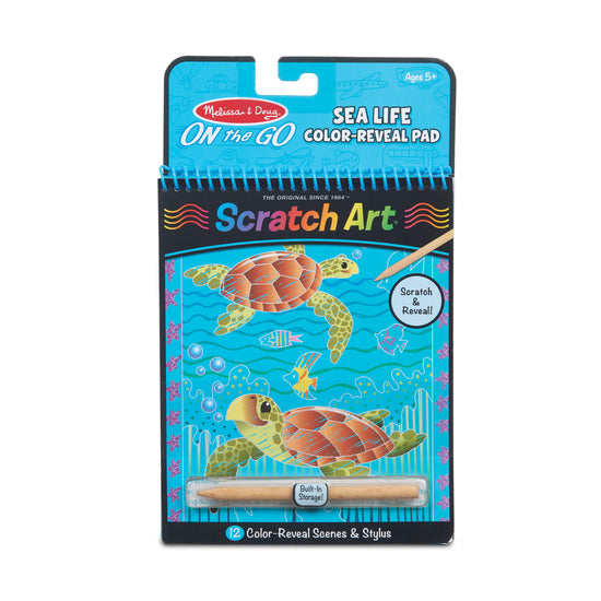 Scratch Art | Sea Life