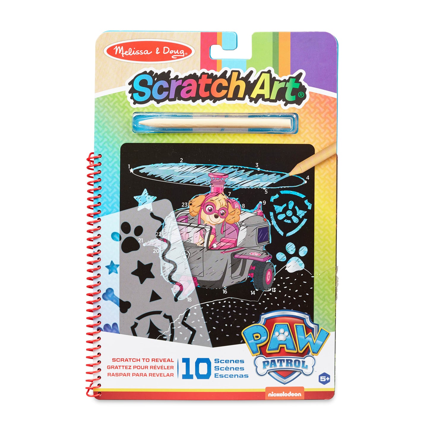 PAW Patrol Scratch Art Pad | Skye