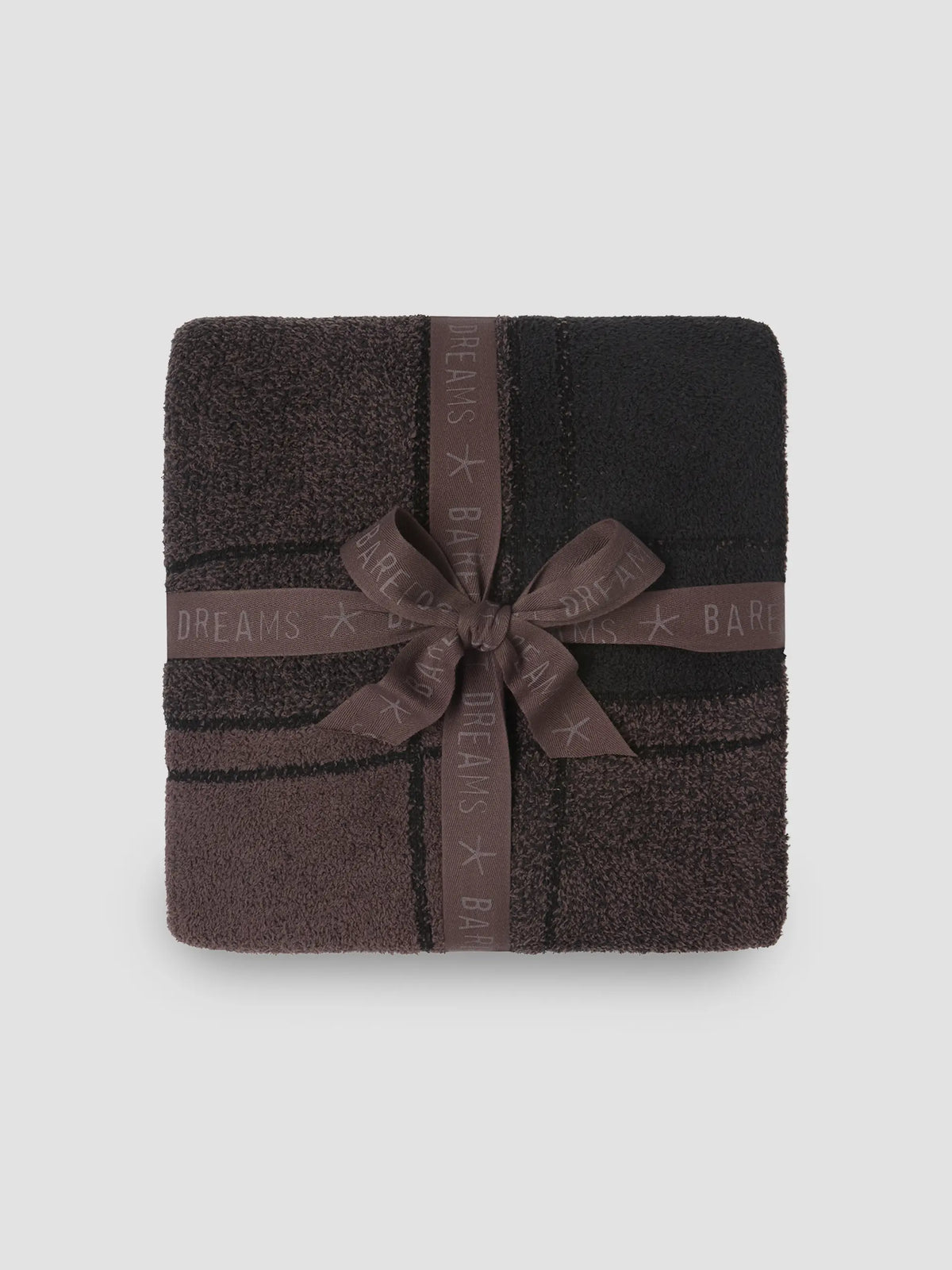 Barefoot Dream CozyChic Cotton Buffalo Plaid Throw 54x72 | Umber Multi