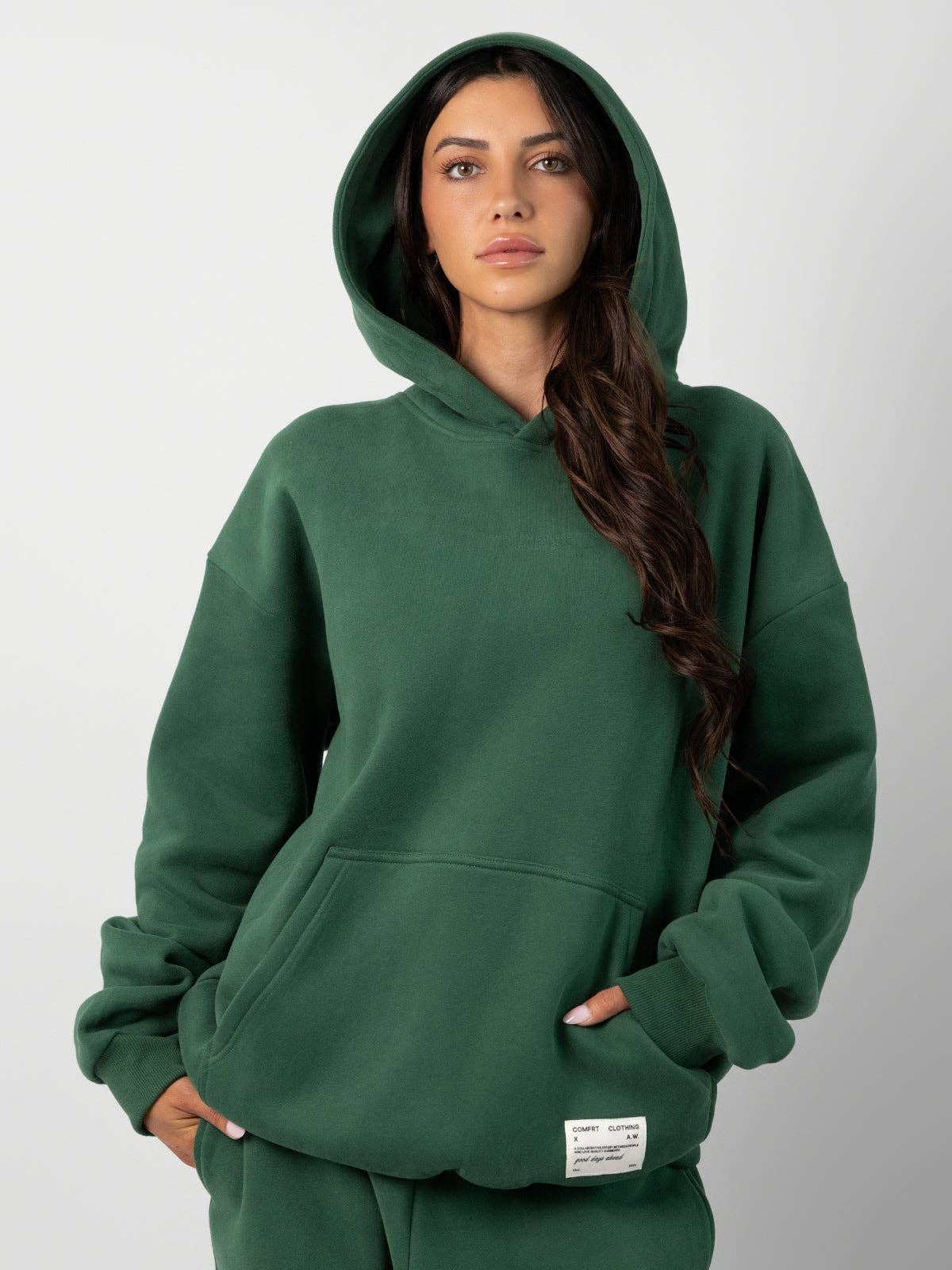 Comfrt Affirmation Hoodie Mega | Hunter