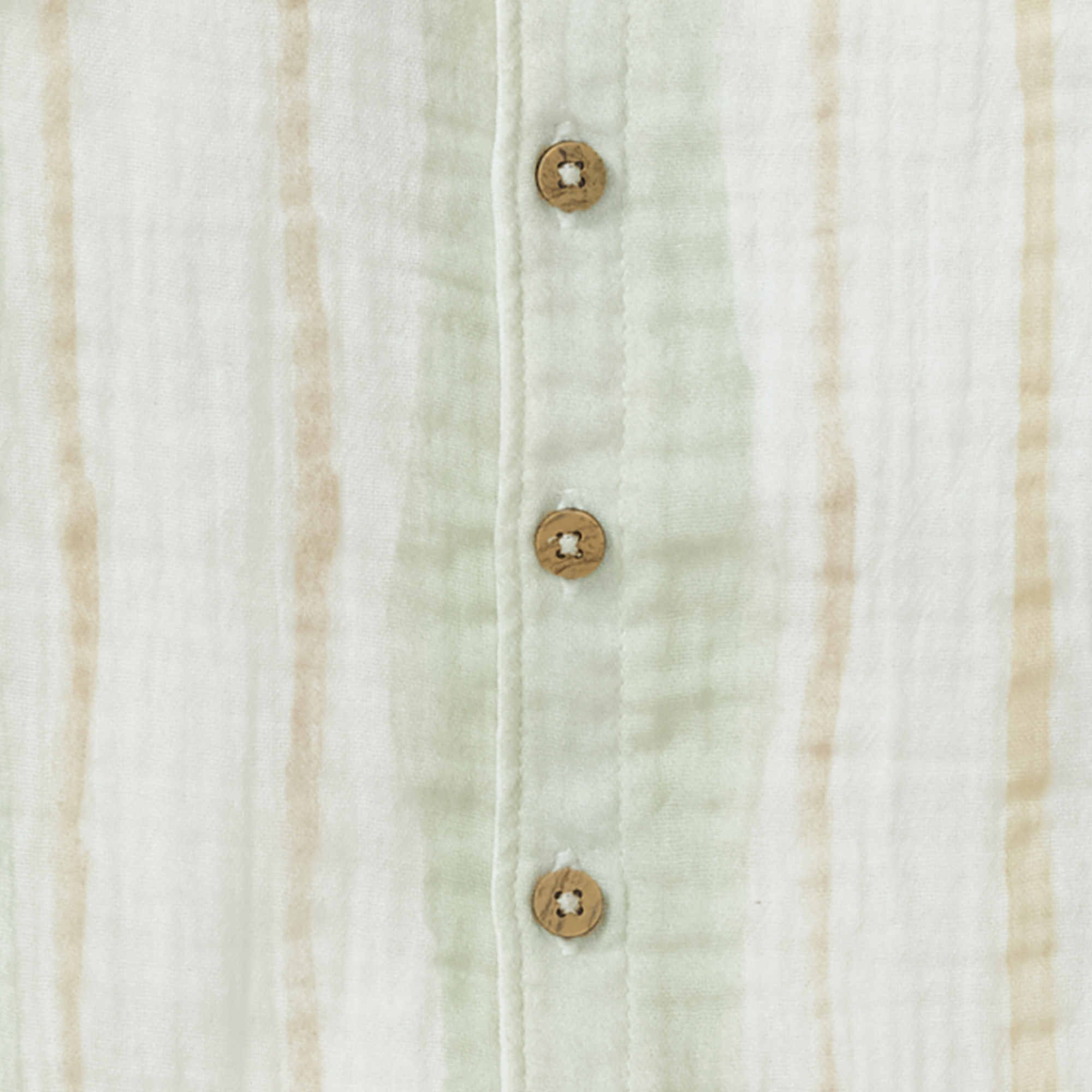 Pacific Stripe Baby Boy Romper | Green