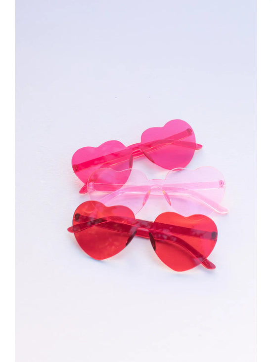Heart Sunglasses | Fuchsia