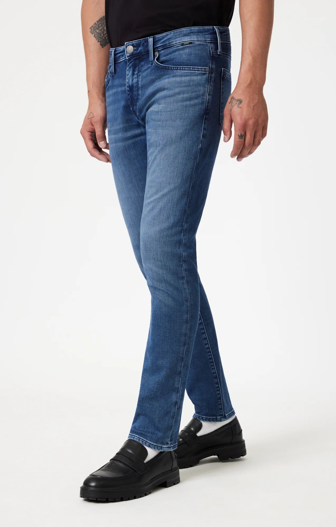 Zach Straight Leg Jean | Mid Tonal Active Comfort