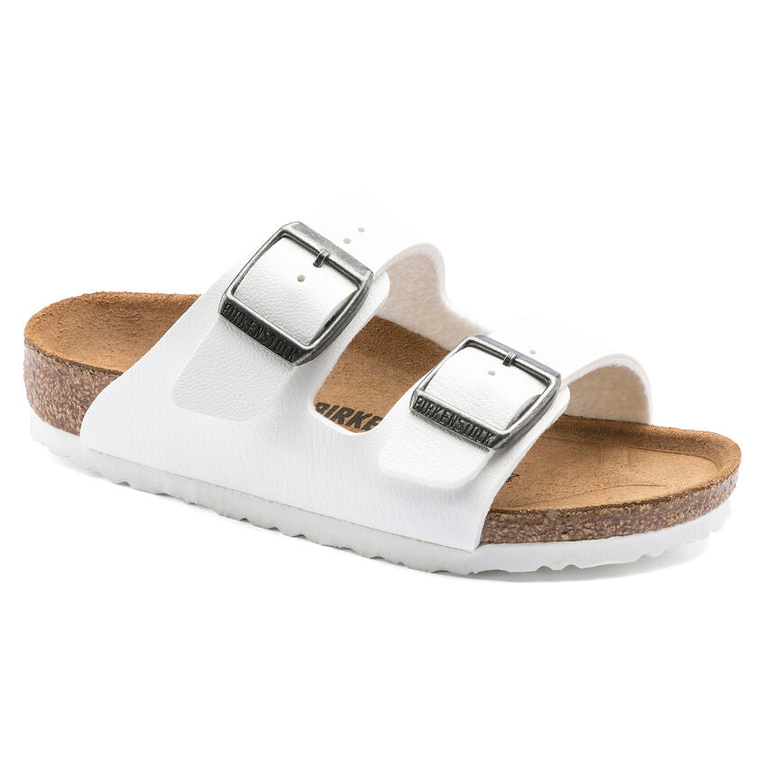 
                      
                        Birkenstock Arizona Kid's Birko-Flor | White
                      
                    