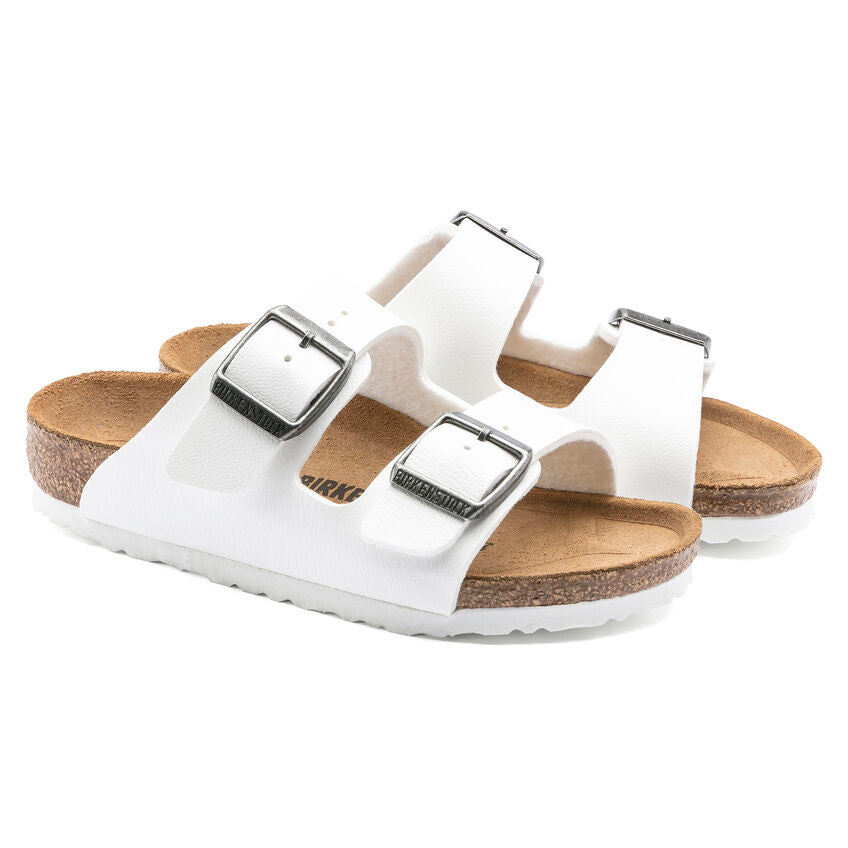 Birkenstock Arizona Kid's Birko-Flor | White