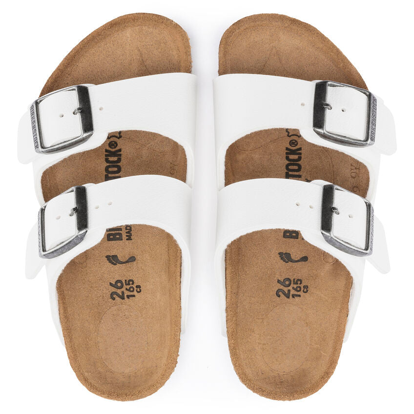 Birkenstock Arizona Kid's Birko-Flor | White