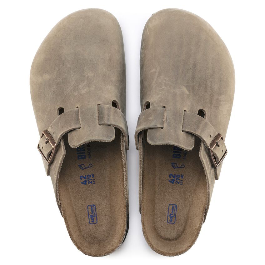 Birkenstock Boston SFB R | Tobacco Oiled Leather