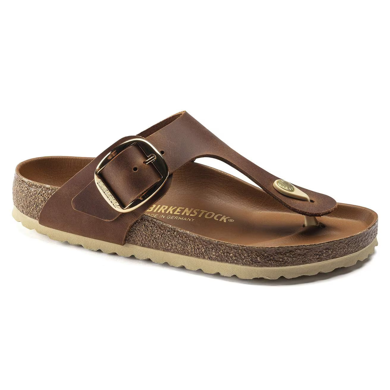 Birkenstock Gizeh Big Buckle R | Cognac