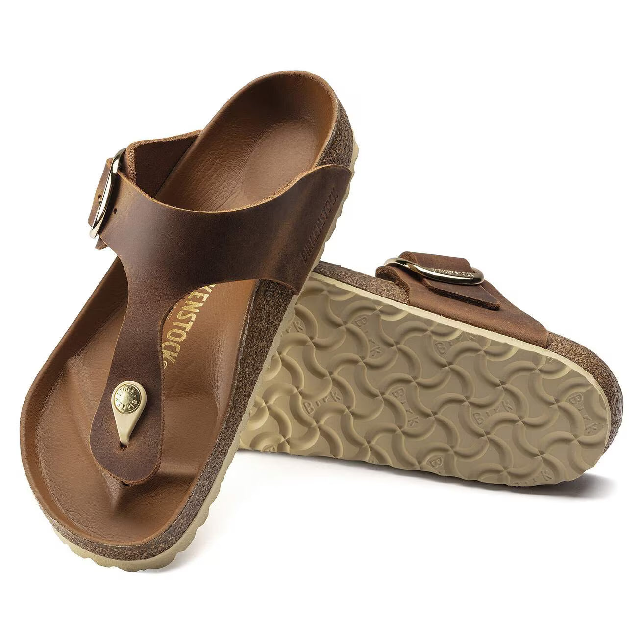 Birkenstock Gizeh Big Buckle R | Cognac
