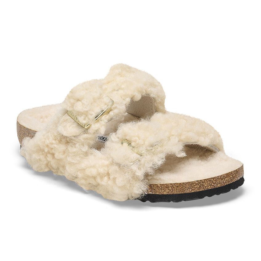 
                      
                        Birkenstock Arizona Kids N | Teddy Eggshell
                      
                    