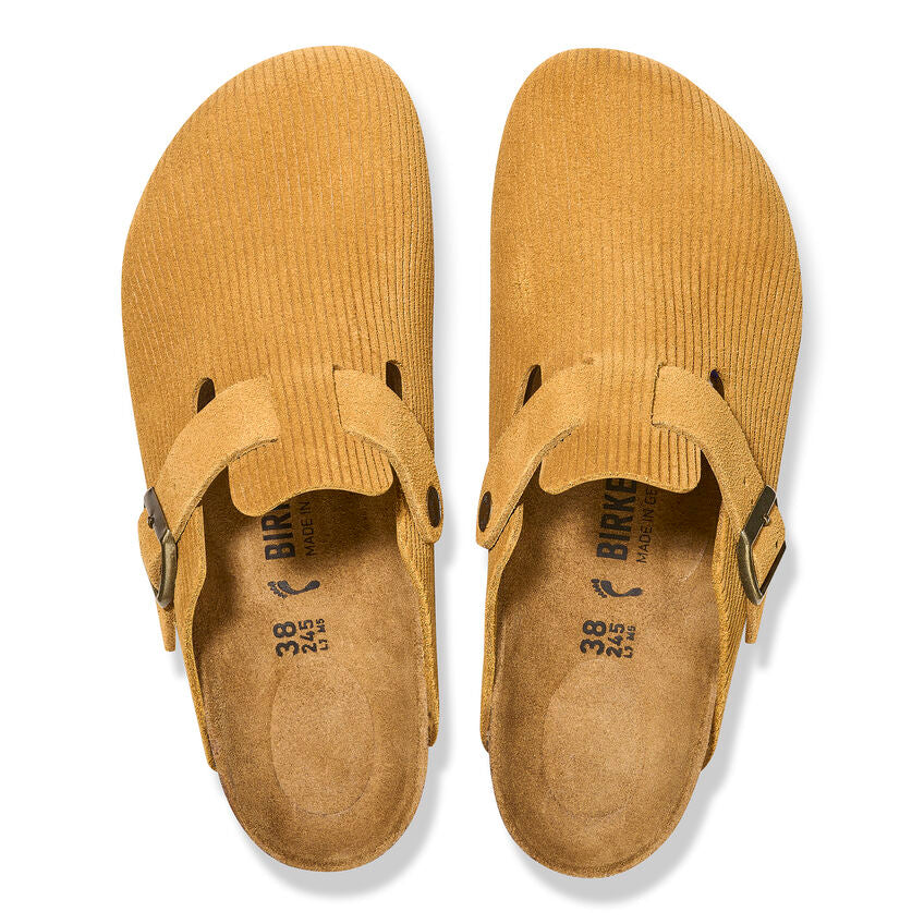 Birkenstock Boston Cord | Cork Brown