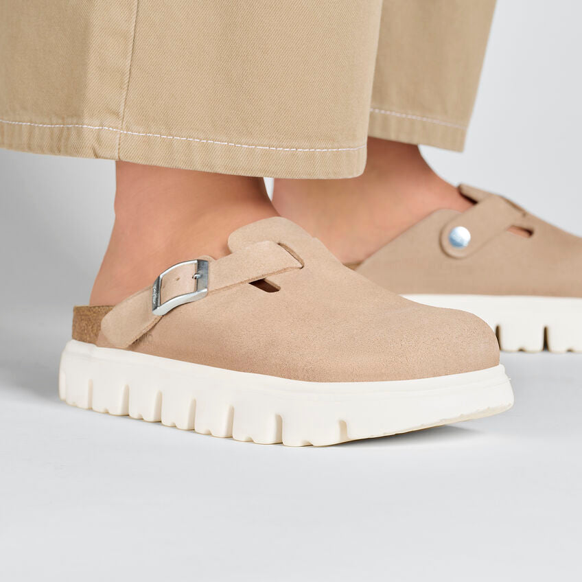 Birkenstock Boston Chunky | Warm Sand