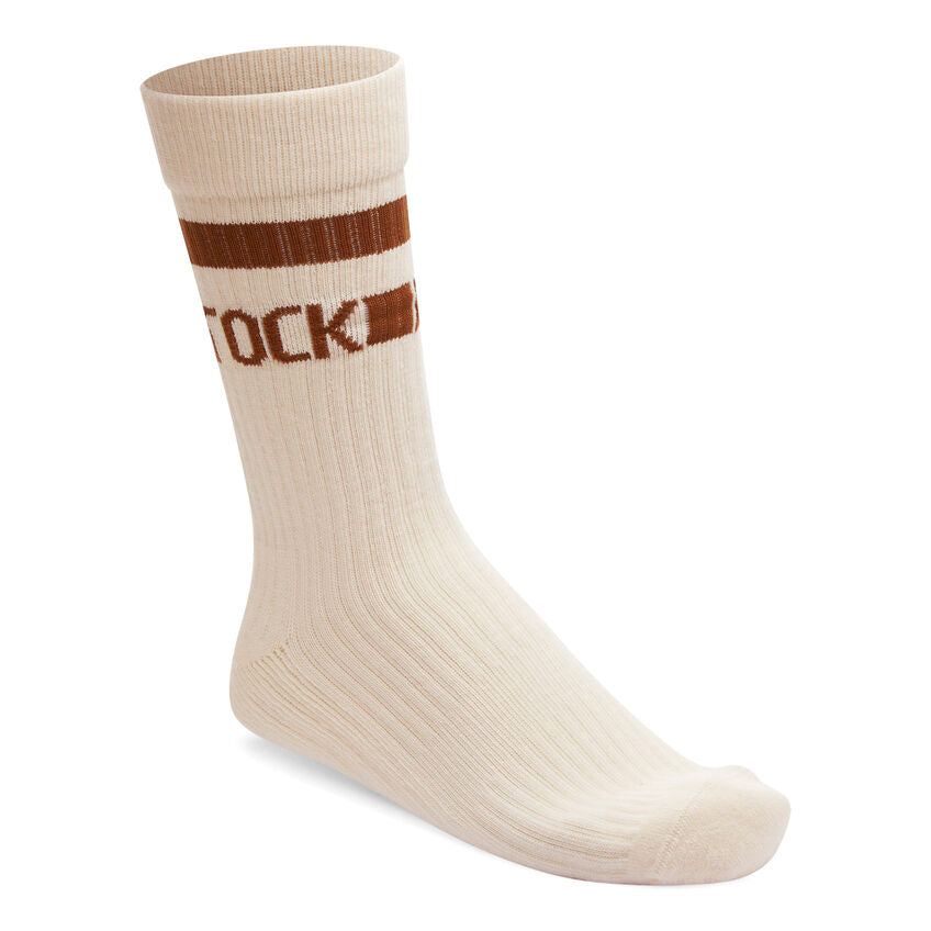 
                      
                        Birkenstock Cotton Stripe Sock | Eggshell
                      
                    