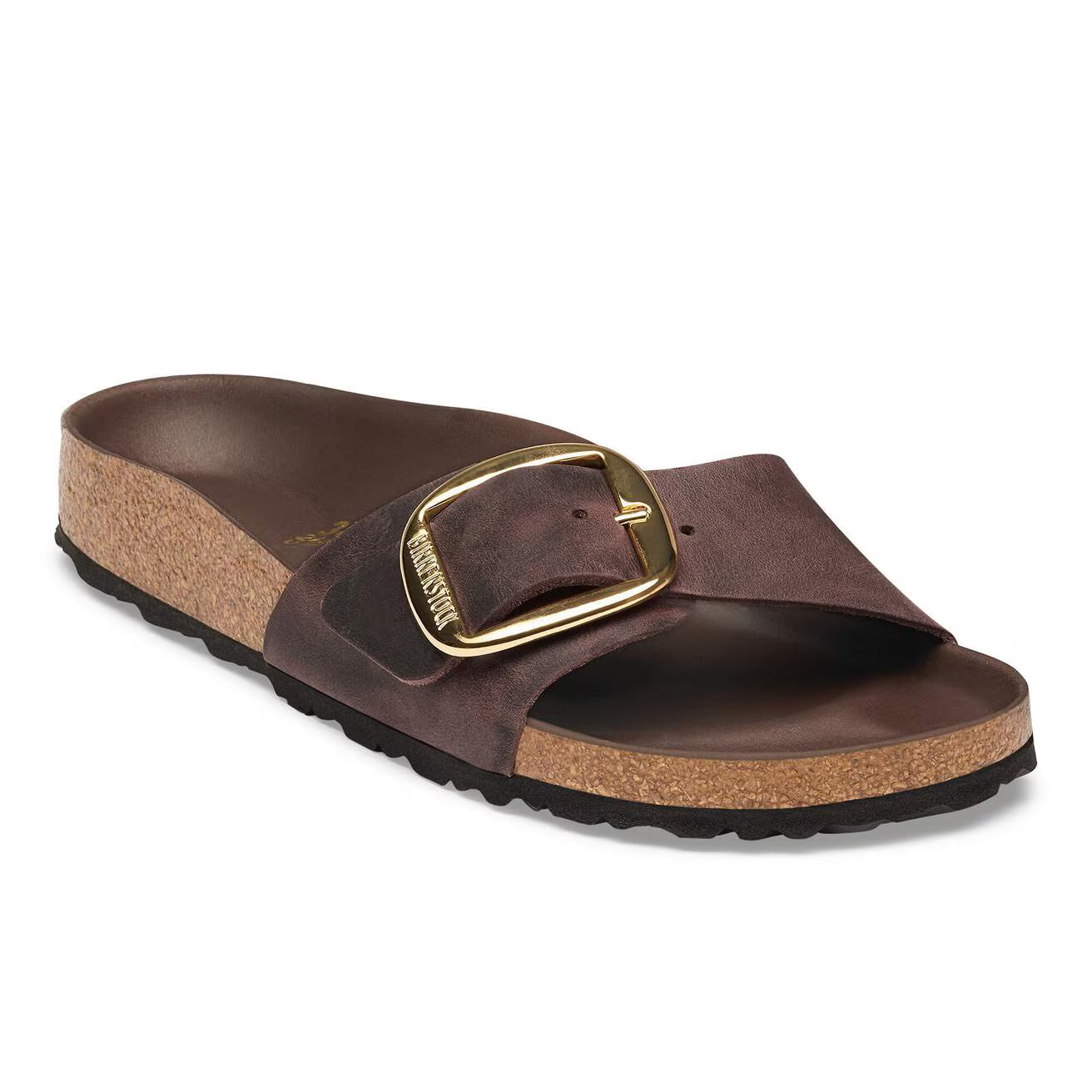 1032914 Birkenstock Madrid Big Buckle | Oiled Leather Habana