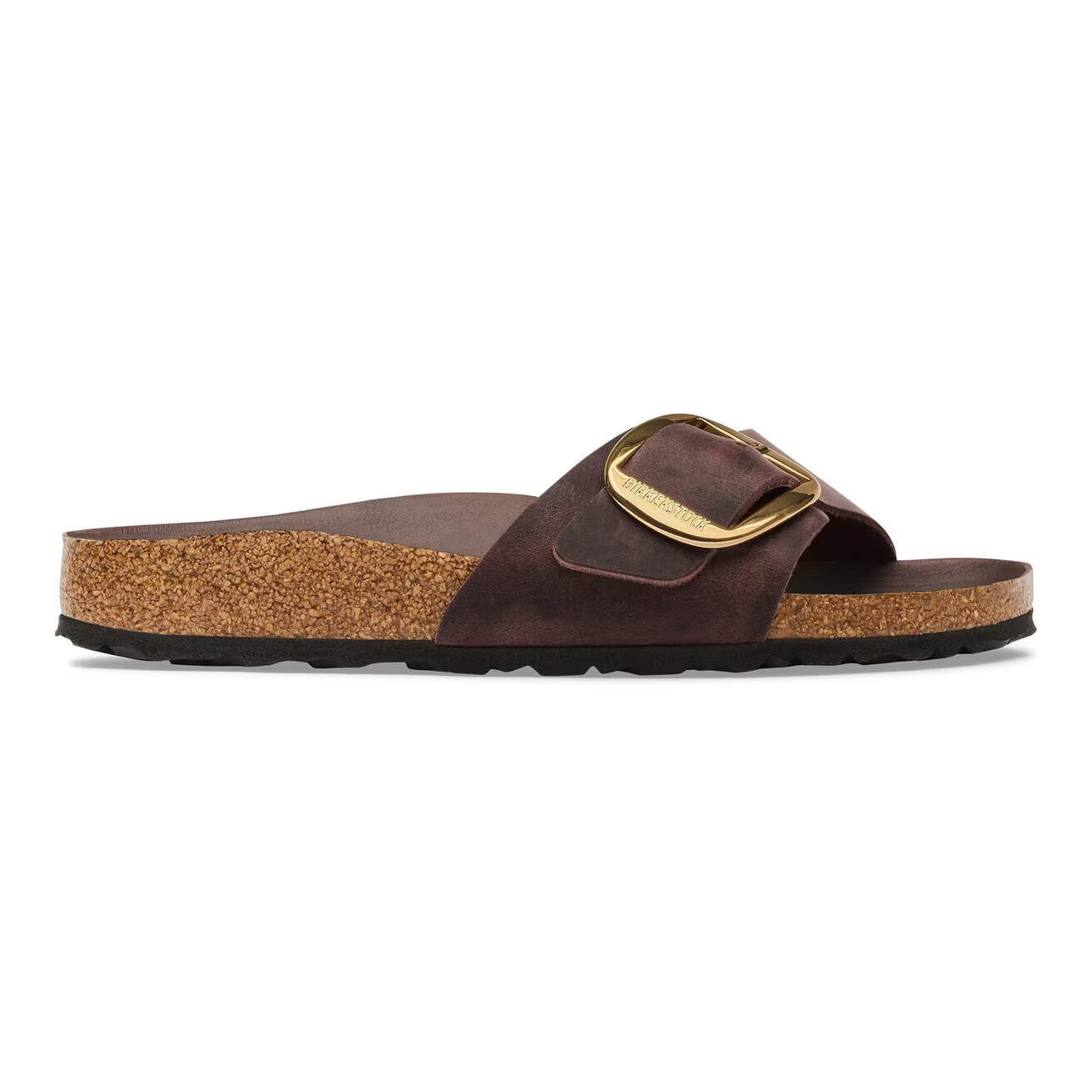 1032914 Birkenstock Madrid Big Buckle | Oiled Leather Habana