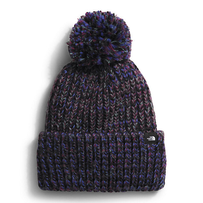 Kids' Lined Cozy Chunky Beanie | Black/Multi Color