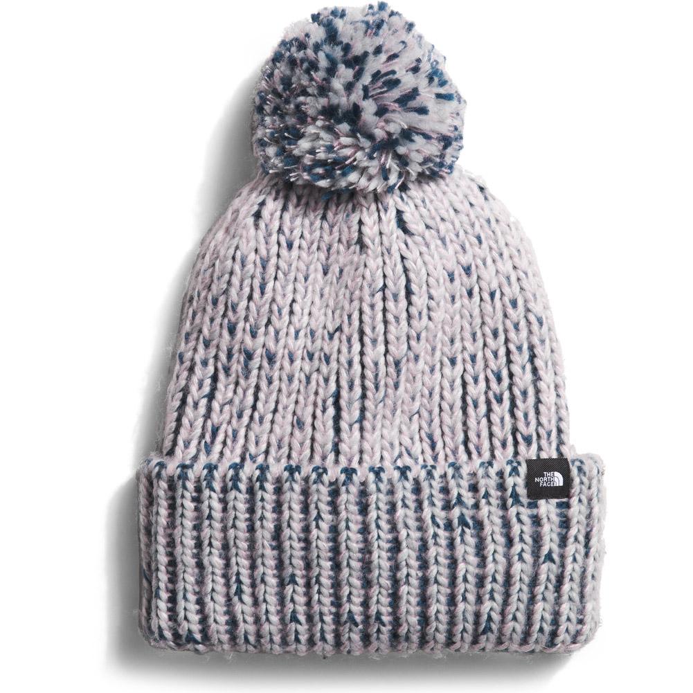Kids' Lined Cozy Chunky Beanie | Light Grey Heather/Multi Color