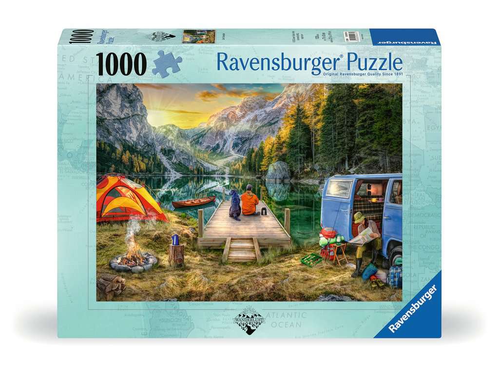 Ravensburger 1000 pc. Puzzle | Calm Campsite