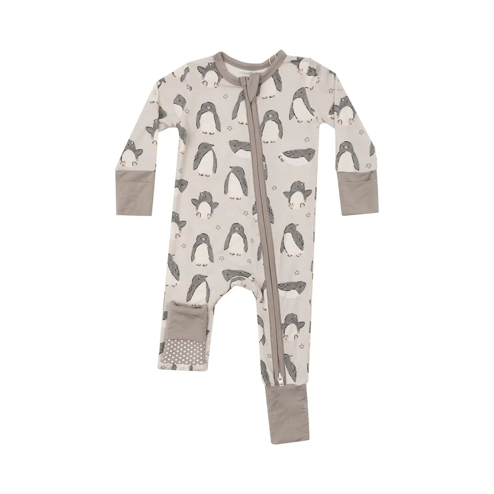 Angel Dear 2 Way Zipper Romper | Penguin Pals