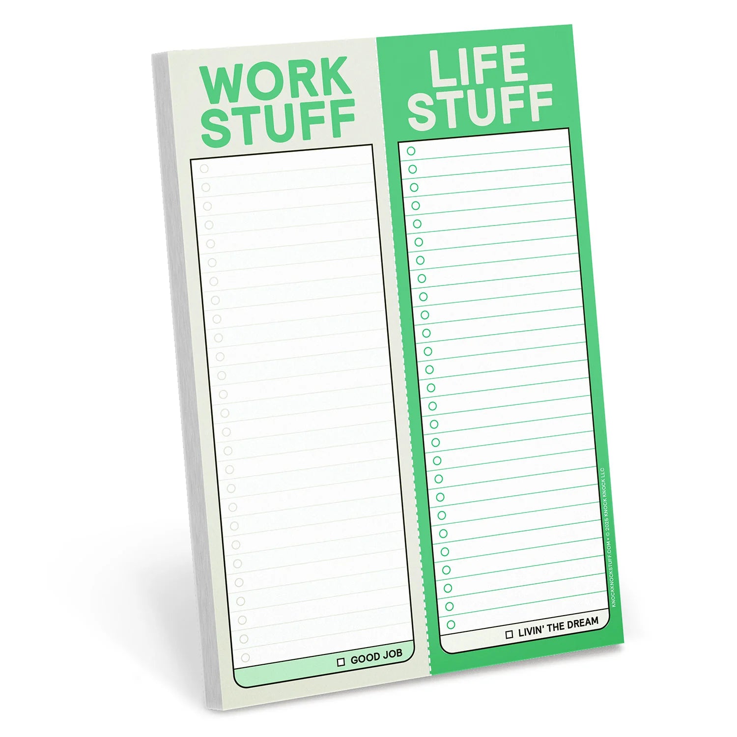 Work Stuff/Life Stuff Pad