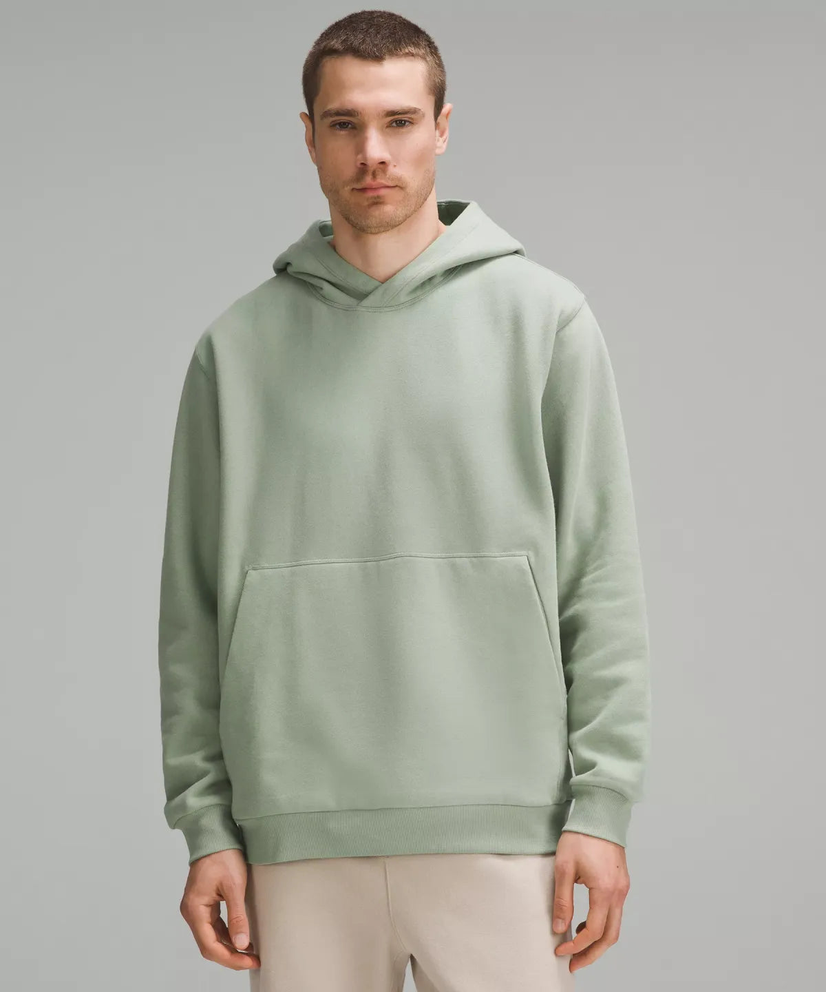Men's Steady State Pullover Hoodie | Jade Grey