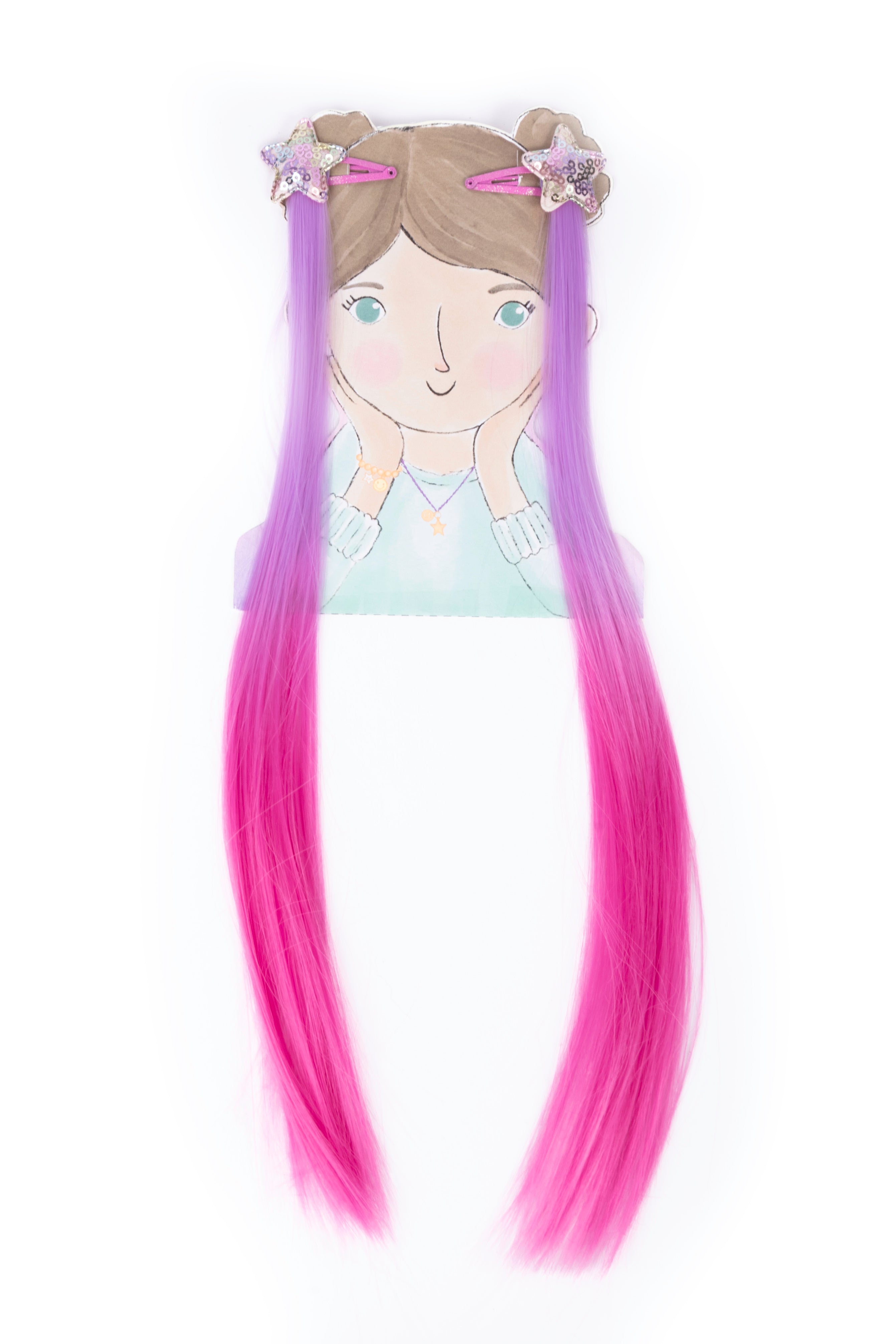 Rodeo Drive Multi Color Clip in Extensions 8pcs.