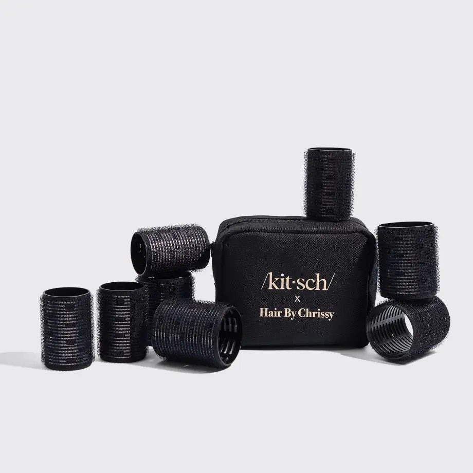Kitsch x Hair By Chrissy Ceramic Thermal Rollers 8pc Set