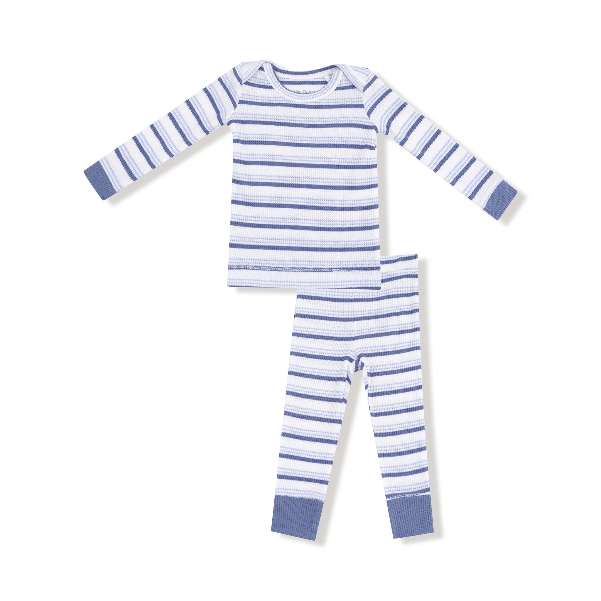 Angel Dear LS Loungewear | Vintage Stripe Blue