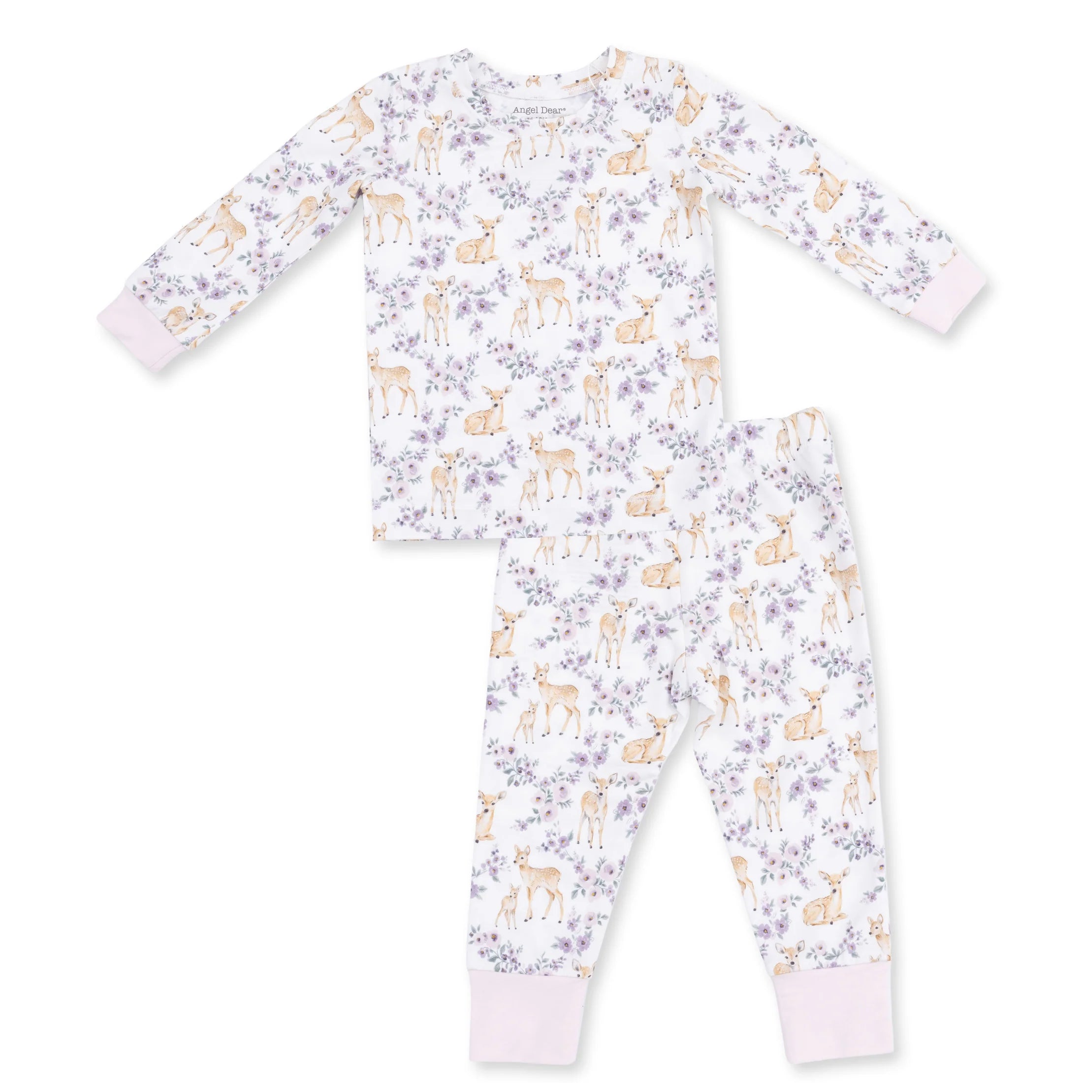 Angel Dear Pajama Set | Floral Deer