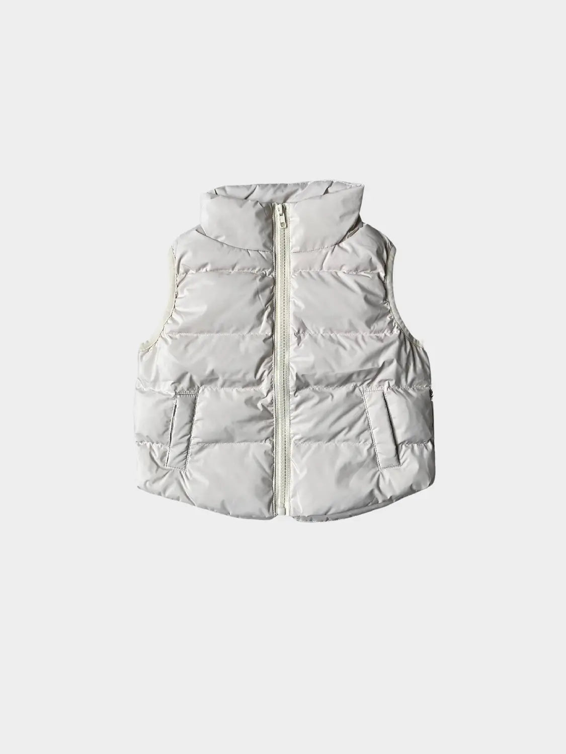 Puffer Vest | Cream