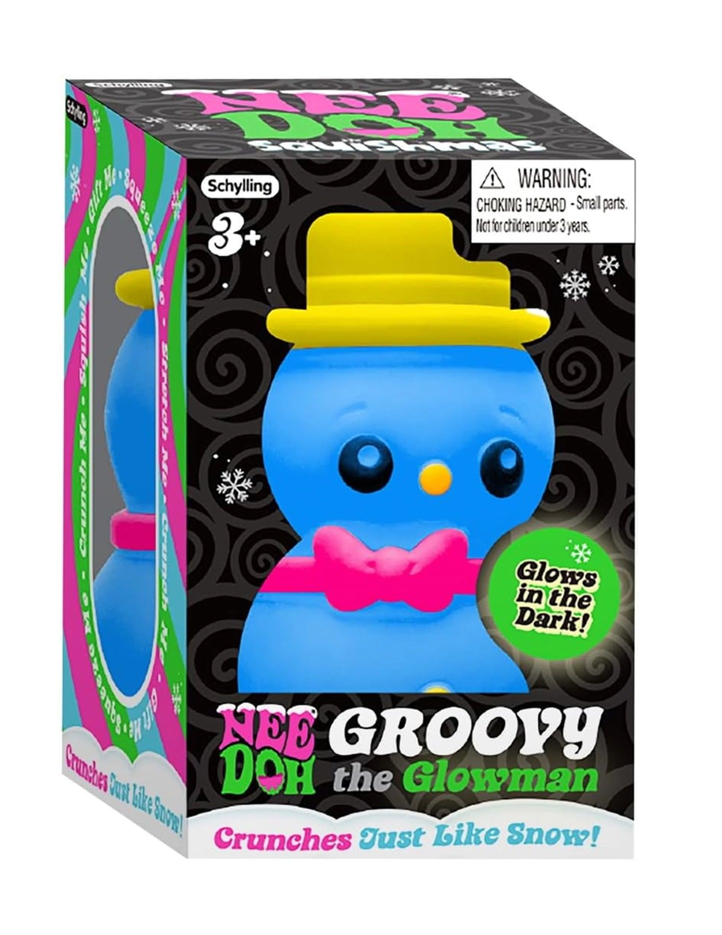 Squishmas Groovy Glowman