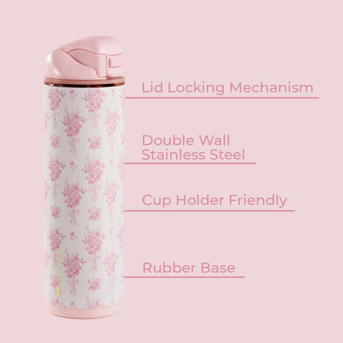 HydroJug 24oz Ease2o Water Bottle | Bouquet