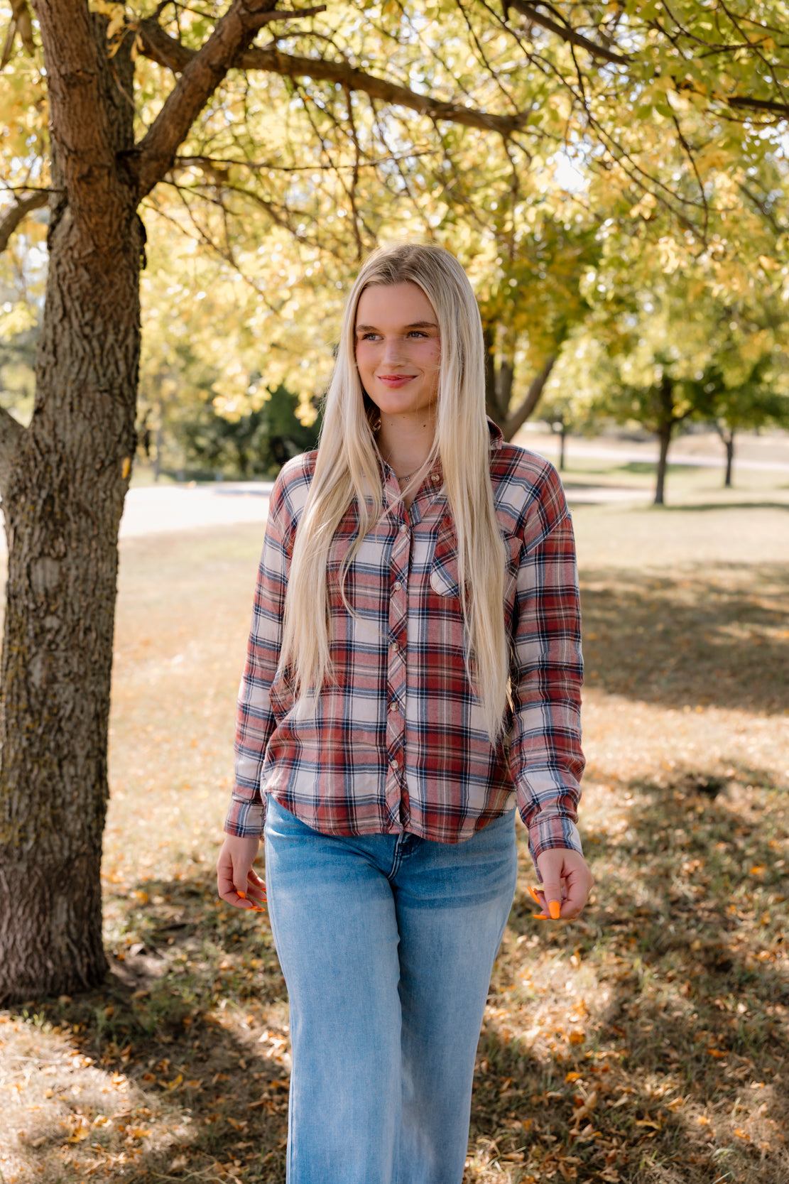 Women's Flannel Top